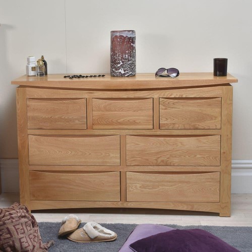 Solid oak over chest - 4,