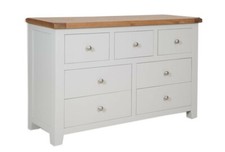 Chest Drawers Oak 7 Drawer Oak