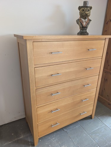 Solid oak chest - oak,