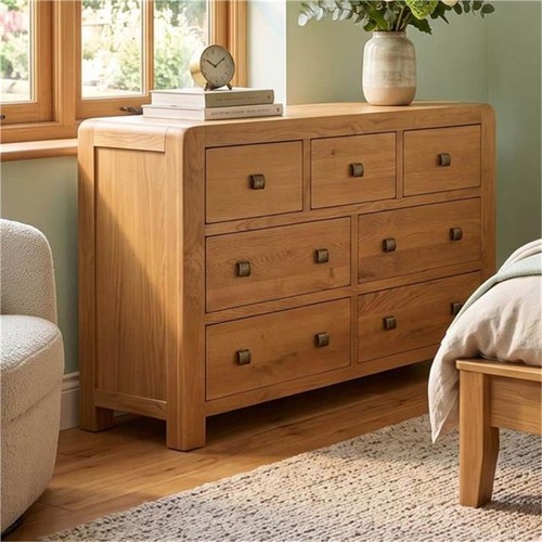 Oak over chest of drawers - 3,
