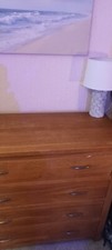 solid oak chest of drawers