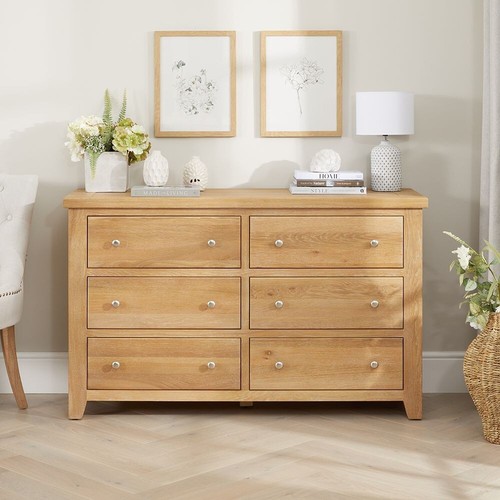 Chest drawers large - wide, 6