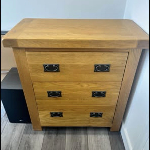 Oak drawer chest drawers - chest, of