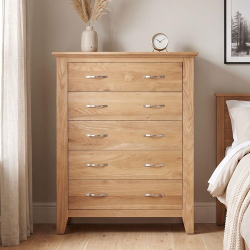 Solid oak large chest - chest, of