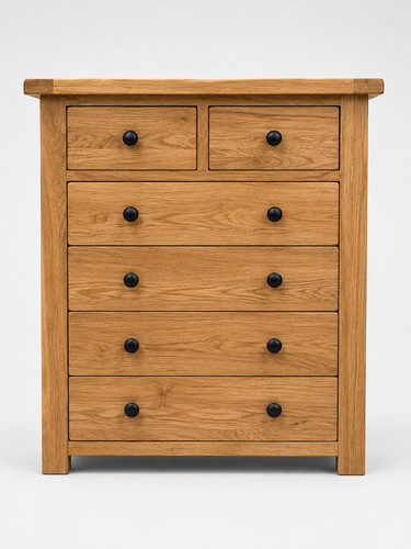 Solid oak over chest - oak, 4