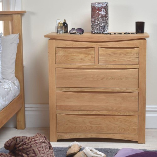 Solid oak over chest - solid,