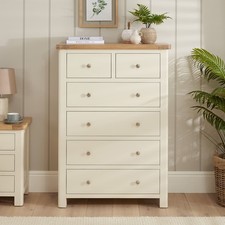 Chest of Drawers 2 over 4 Oak