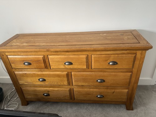 Solid wood chest drawers - wood,