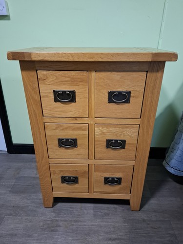 Solid oak chest - oak, 6