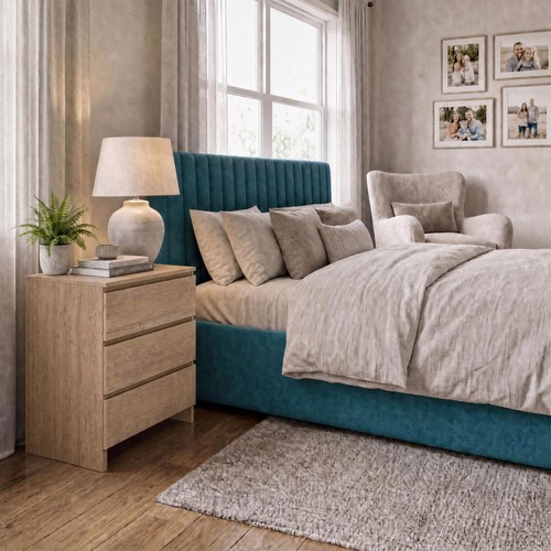 Drawer oak chest drawers - oak,