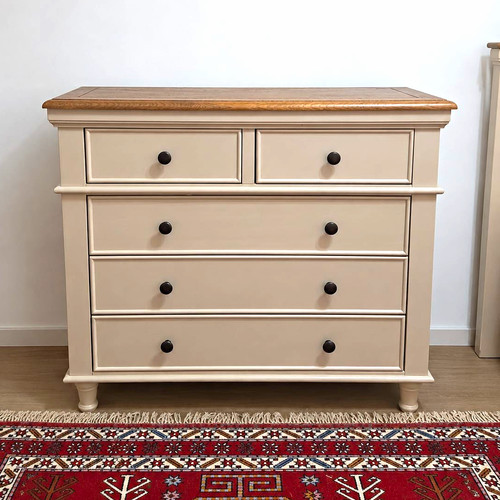 Chest drawers from - of, oak