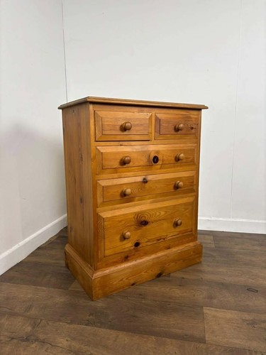 Contemporary pine chest - pine,