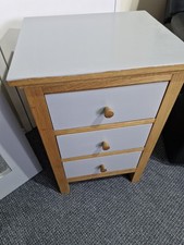 Heavy Solid Oak Chest Of