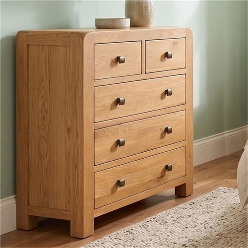 Oak over chest of - oak, 2