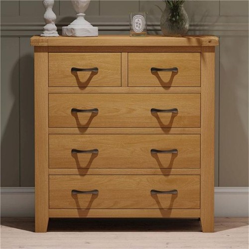 Oak over chest of drawers - 3,