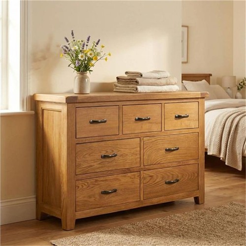 Oak over chest of drawers - 3,